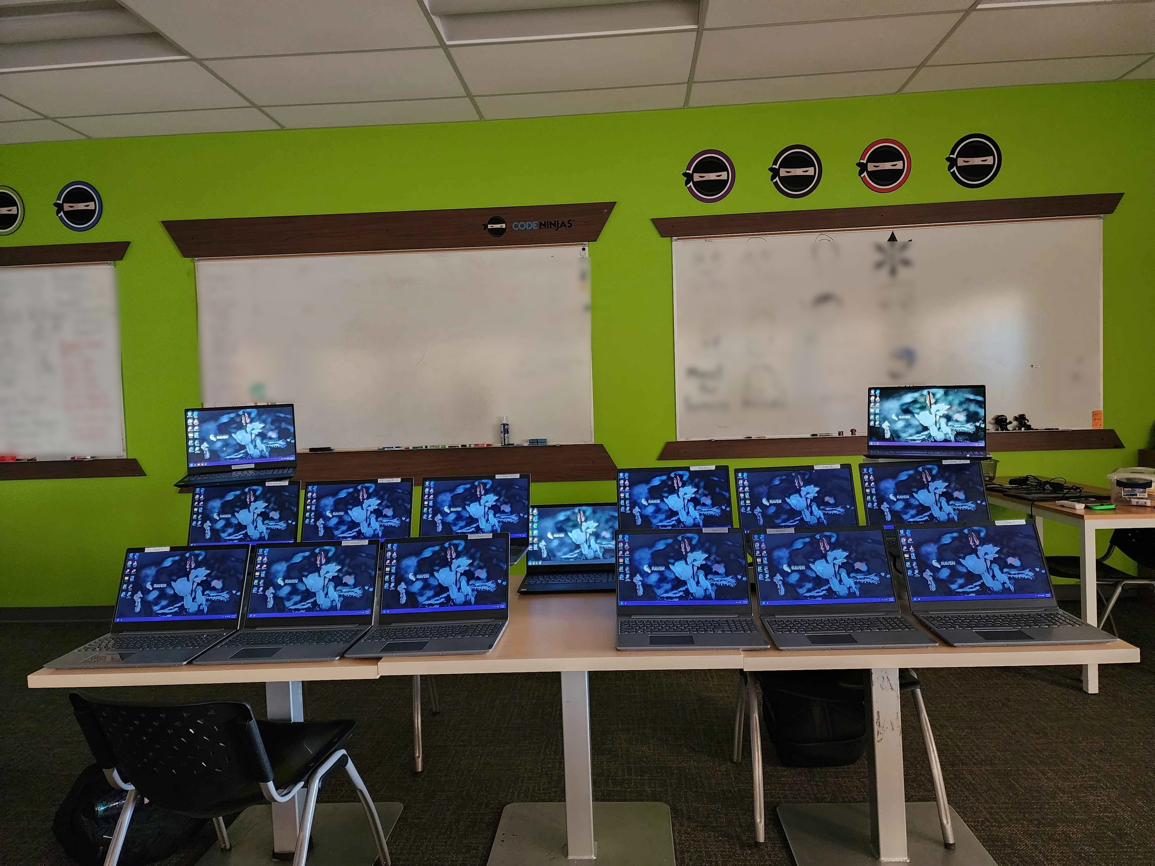 Talon displayed at Code Ninjas